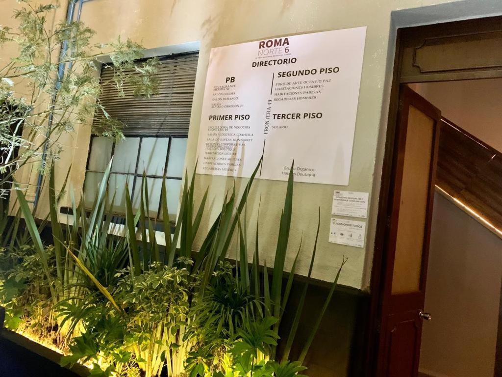 Frontera 49 Roma Norte Hostal Meksika Dış mekan fotoğraf