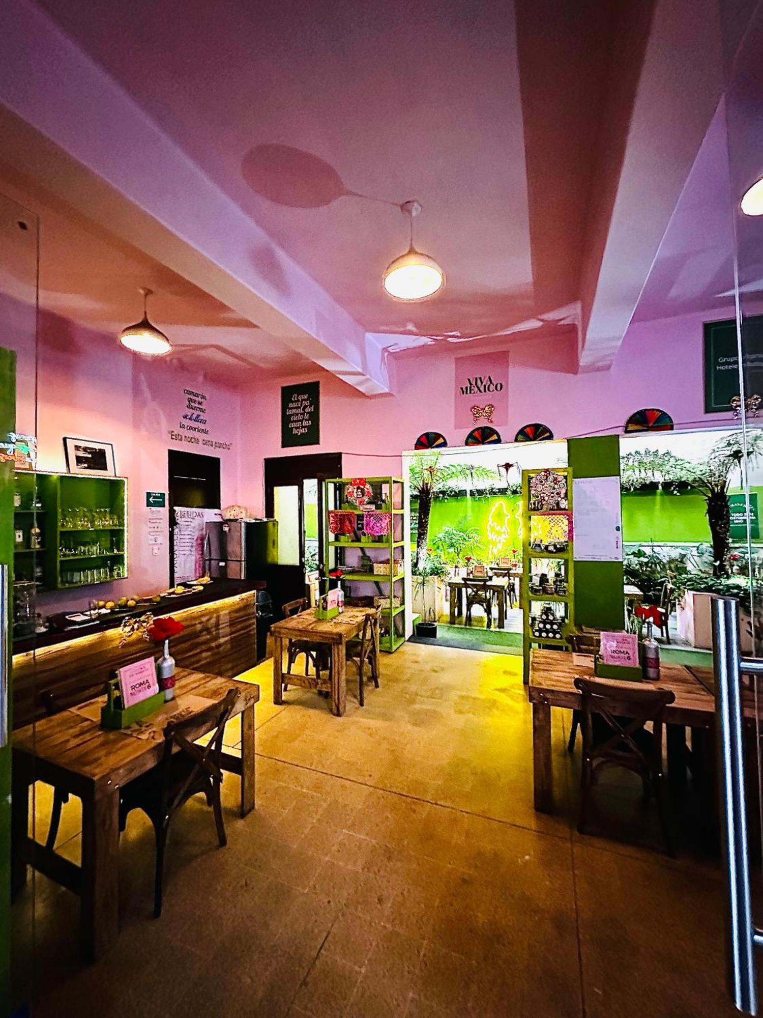 Frontera 49 Roma Norte Hostal Meksika Dış mekan fotoğraf