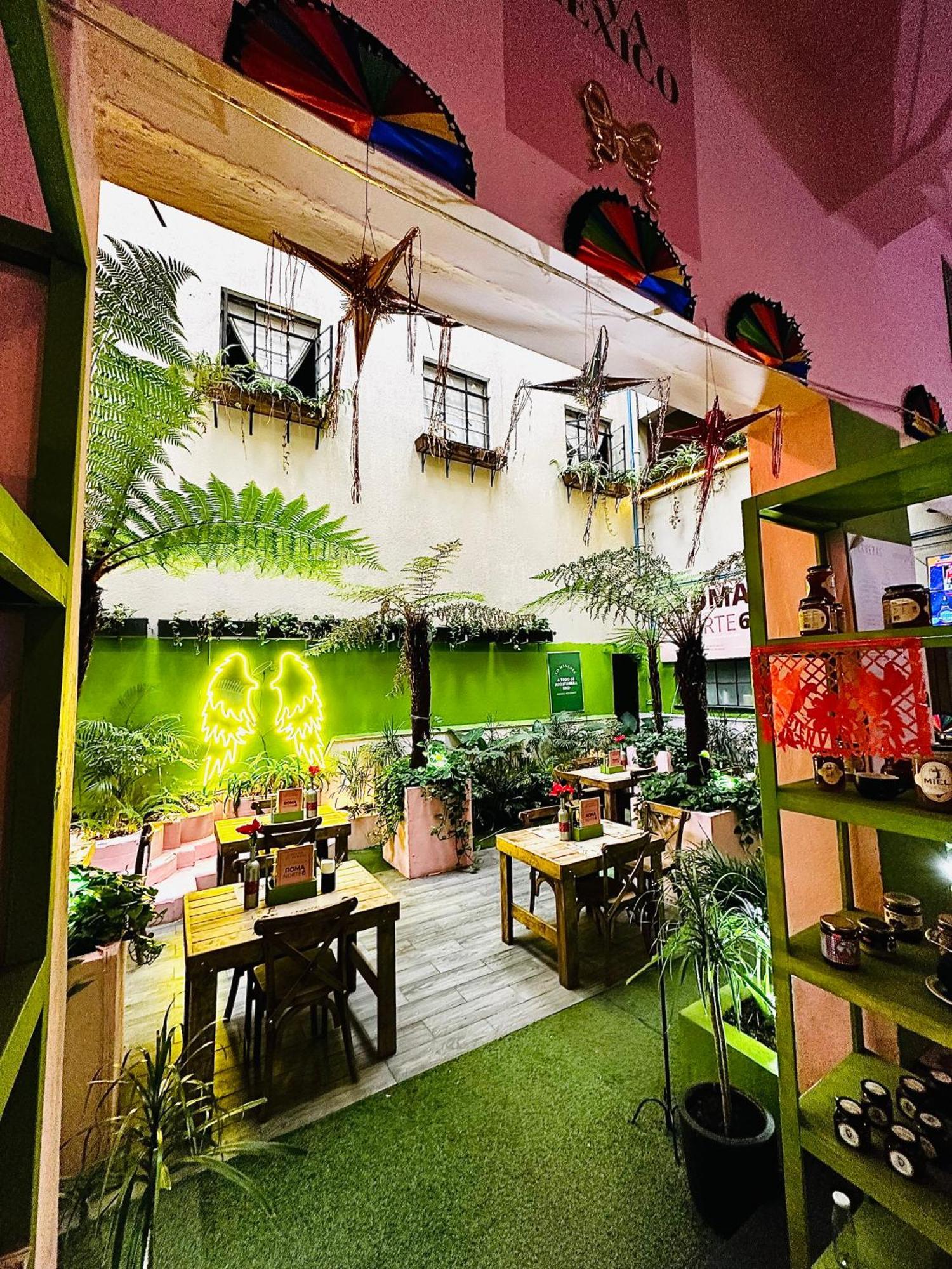 Frontera 49 Roma Norte Hostal Meksika Dış mekan fotoğraf